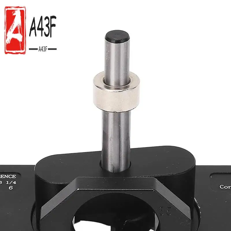 

A43F-35Mm Concealed Hinge Jig Kit With Drill Guide Locator,Hinge Hole Punch For Hinge Boring, Cabinet And Door Installation