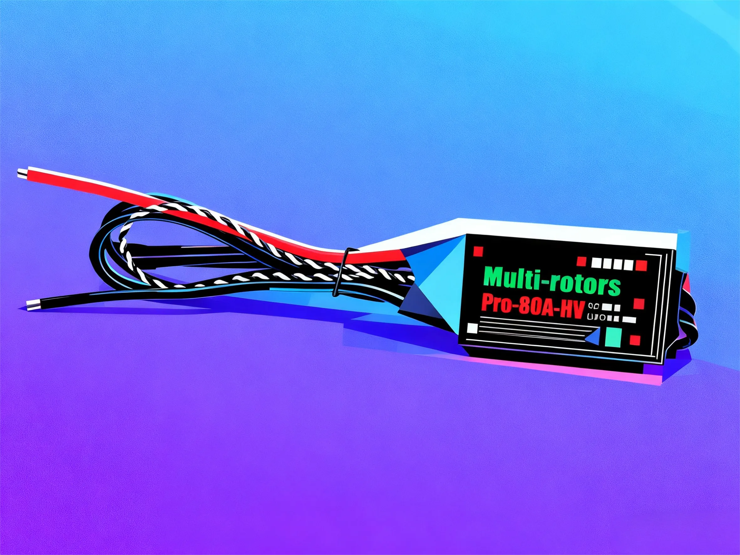 

B-CUBE Multi-rotors pro 80A HV V3 ESC бесщеточного высоковольтного ESC для DIY сельскохозяйственного мультироторного дрона