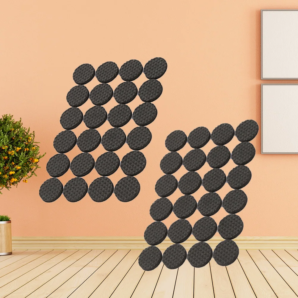 Runde tisch matte rutsch feste selbst klebende pads boden leise schutz füße decken haltbare möbel eva fuß pads home dekors ab