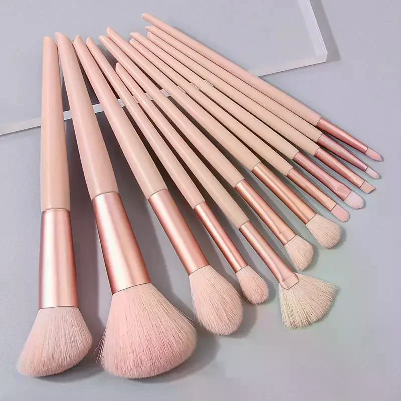 12 pennelli per trucco morbidi e soffici set ombretto fondotinta donna polvere cosmetica fard miscelazione bellezza trucco strumento di bellezza