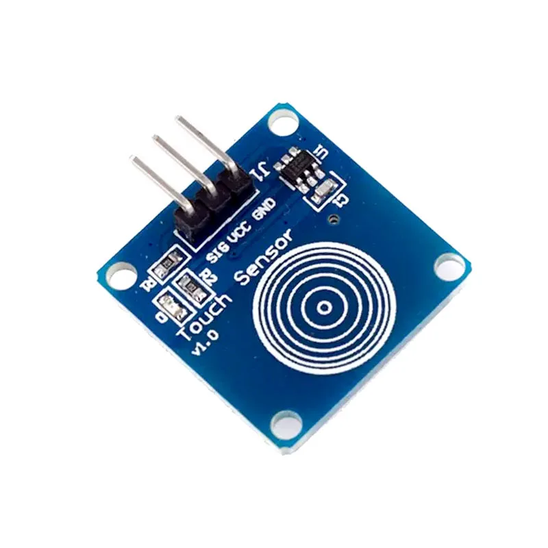 5 uds TTP223B 1 canal Jog Sensor táctil Digital módulos de Interruptor táctil capacitivo accesorios TTP223 para Arduino Kit Diy