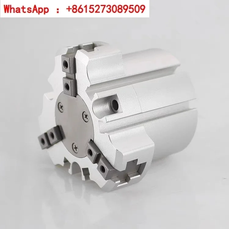 Hollow three claw cylinder MHSH3 through-hole MHSL3 extended stroke 16D25D32D40D63D80D