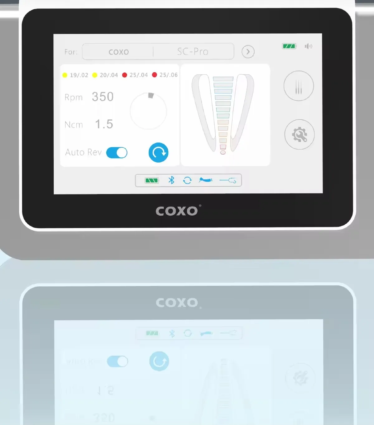 Original C-SMART-PILOT Wireless Dental Endo Motor with Apex Locator LED Endodontic Treatment