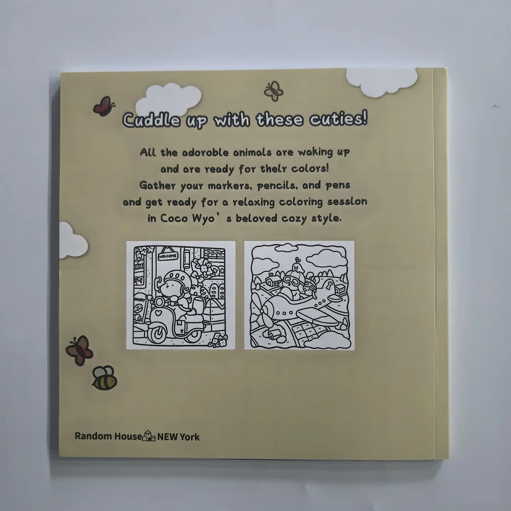 Libro da colorare Cuties accogliente per adulti Modelli carini e audace, bomboniere per feste di compleanno regalo antistress, divertente libro da disegno fai-da-te