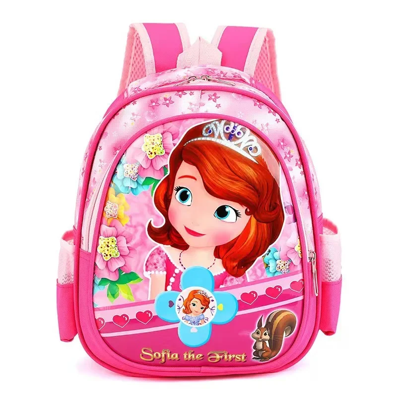 

Disney Frozen Elsa Kindergarten Cartoon Backpack girl and boy Schoolbag Princess mickey Shoulder Bag handbag