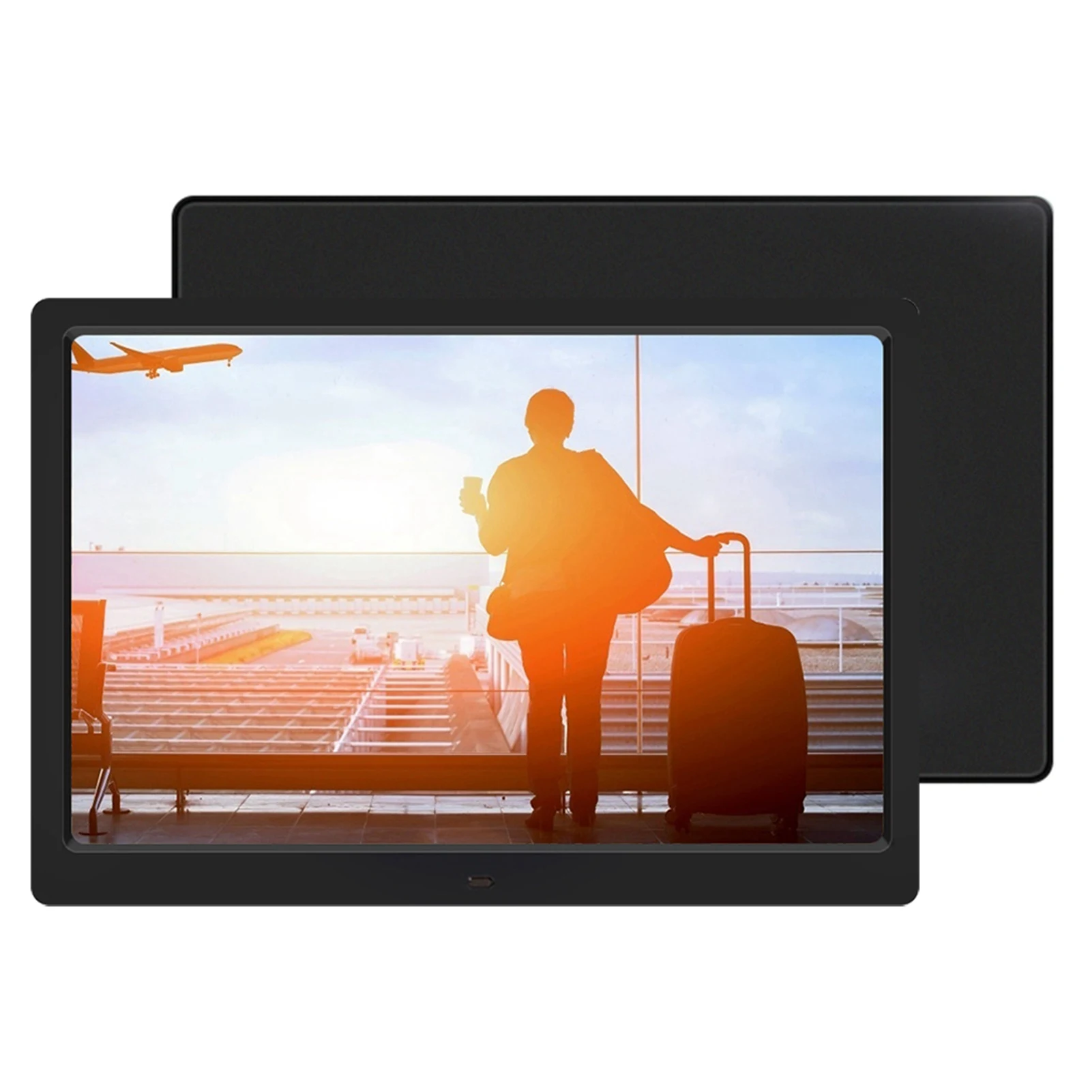 

【New】14inch 16:9 1280*800 HD Wide Screen Digital Photo Frame Electronic Album AC100‑240V Electronic Album Photo Frame