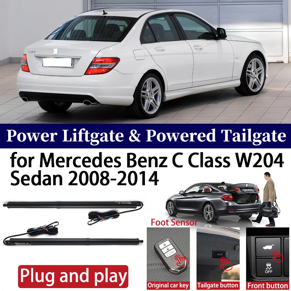 

for Mercedes Benz C Class W204 Sedan 2008-2014 Car Auto Power Electric Tailgate Liftgate Trunk Closer System Boot Lift Motor