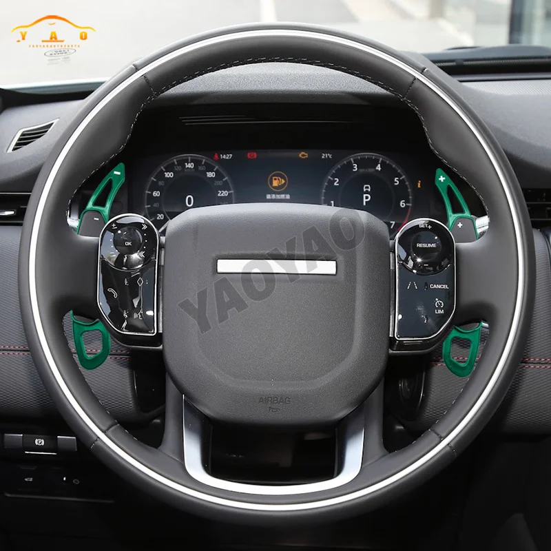 Car Steering Wheel Stickers For Jaguar XF XE XJ F-PACE F-TYPE X760 X250 X260 For Land Range Rover Car Sports Shift Paddle Shift