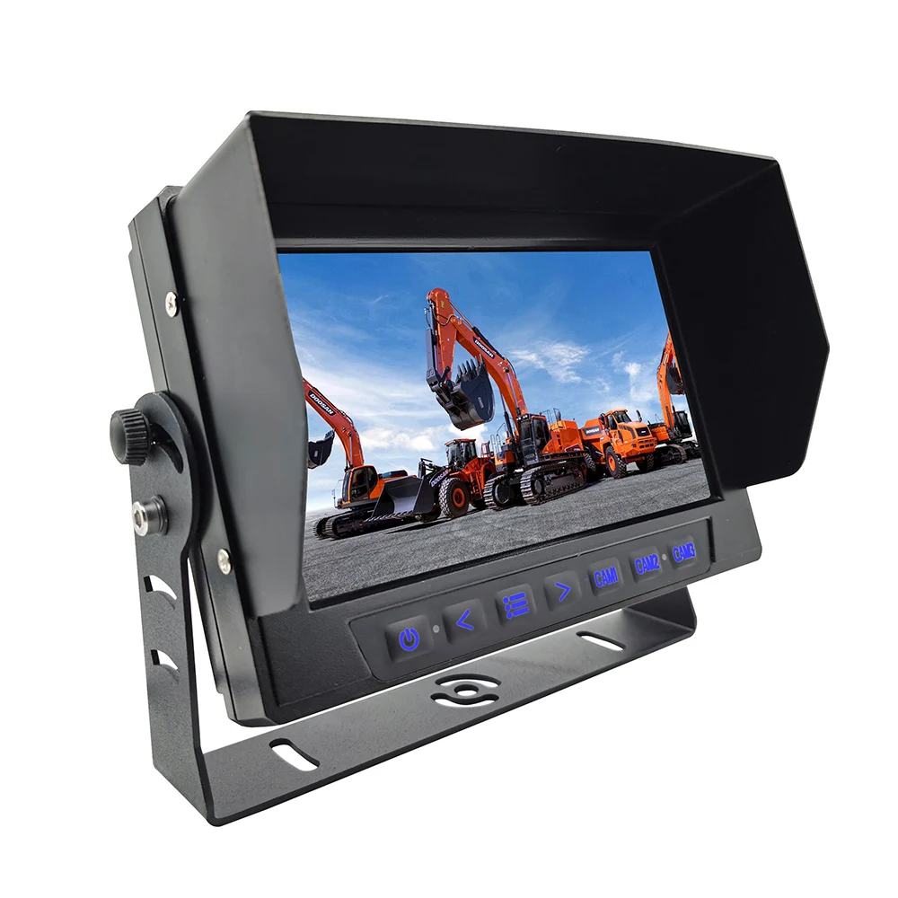 LaBu Official-Website 7 Inch Screen TFT LCD Car Monitor Truck Tarking System Car Accessories Recorder For Trucks Buses