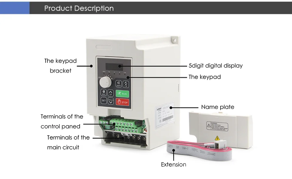 G-Penny CNC 1,5 kW ER16 65 mm, 4 Stück, Kugellager, 24.000 U/min, wassergekühlter Spindel-Kit, inklusive Frequenzumrichter, Pumpe und Halterung für Holz- und Aluminiumfräsen. – Detail 8