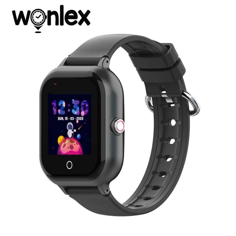 Wonlex Kids Smart Watch GPS Real-Time Location 2MP Camera WhatsApp Voice Call IP67 Waterproof 4G Smartwatch For Children