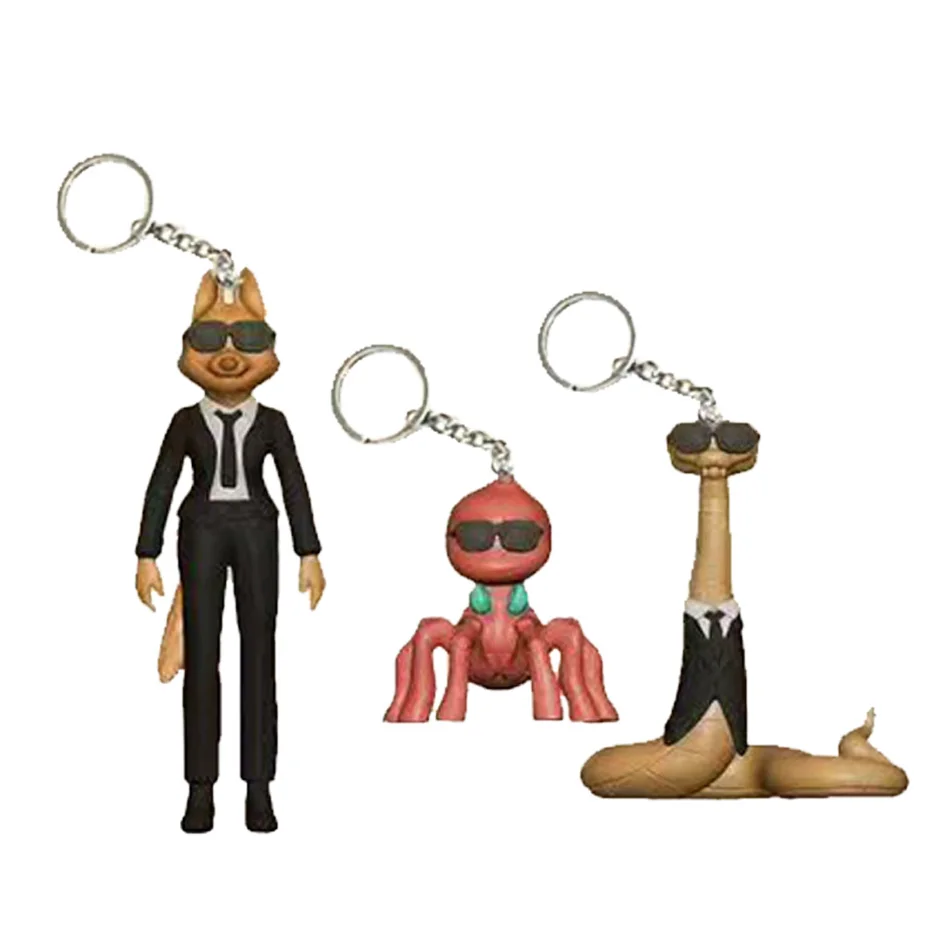 The Bad Guys Action Figures di alta qualità Kawaii Lupo Piranha Serpente Squalo Tarantula PVC Anime Doll Animale Giocattolo Regalo