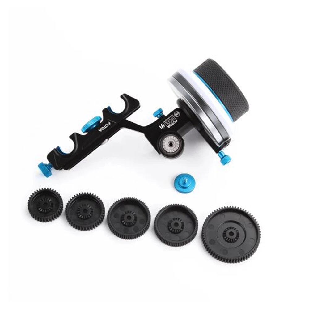 FOTGA DP500III QR A/B Hard Stop Follow Focus Rocker Arm Kit for 15mm 19mm Rod Rig Quick Release Dampen Follow Focus Rods System