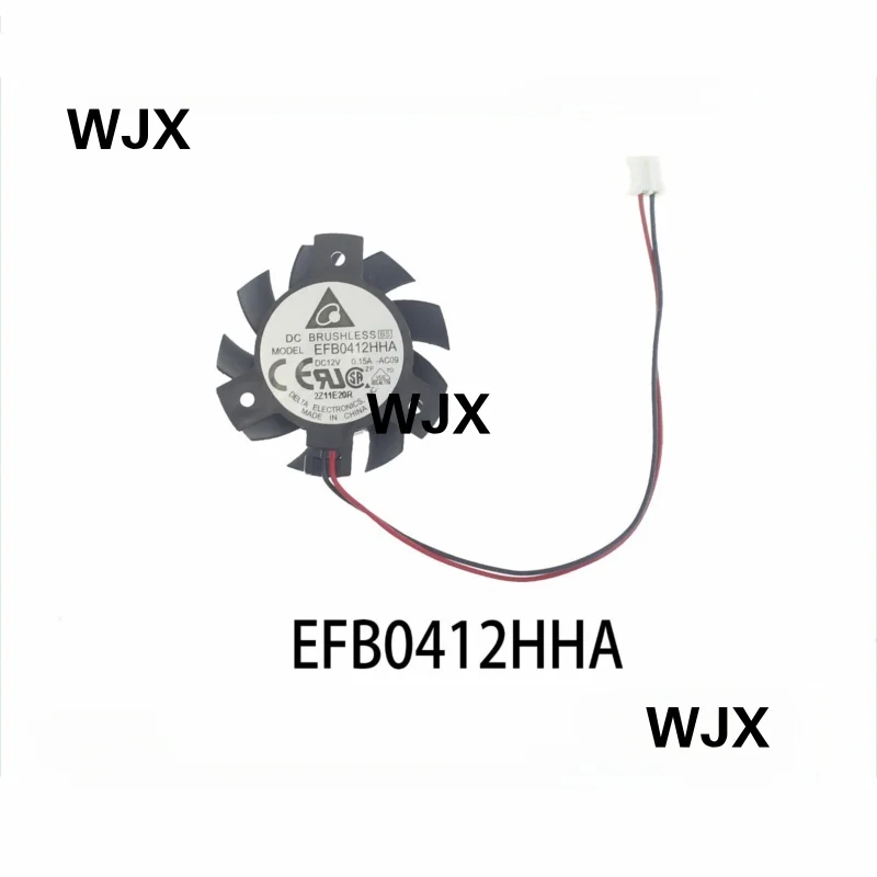 For 35MM EFB0412HHA DC12V 0.15A 2-Pin Graphics card fan 35x35x12mm