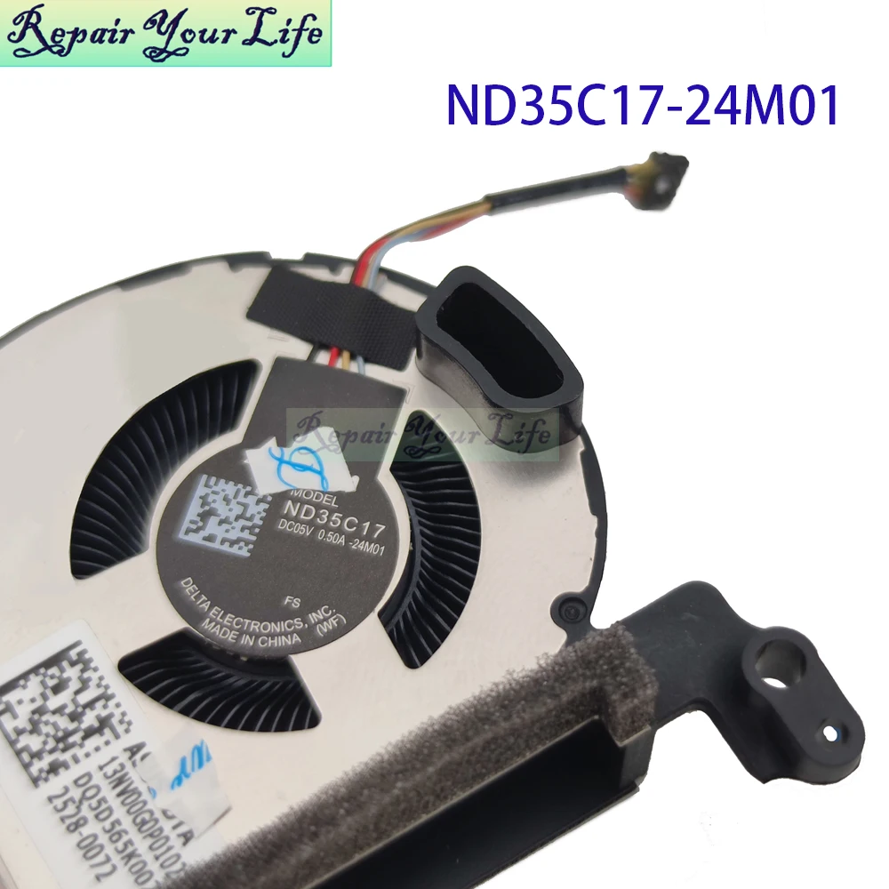 مروحة تبريد وحدة التحكم المحمولة لـ Asus ROG Xbox Ally RC73YA 2025 ND35C17-24M01 13NV00G0P01021 13NV00G0P01011 مراوح تبريد وحدة المعالجة المركزية GPU