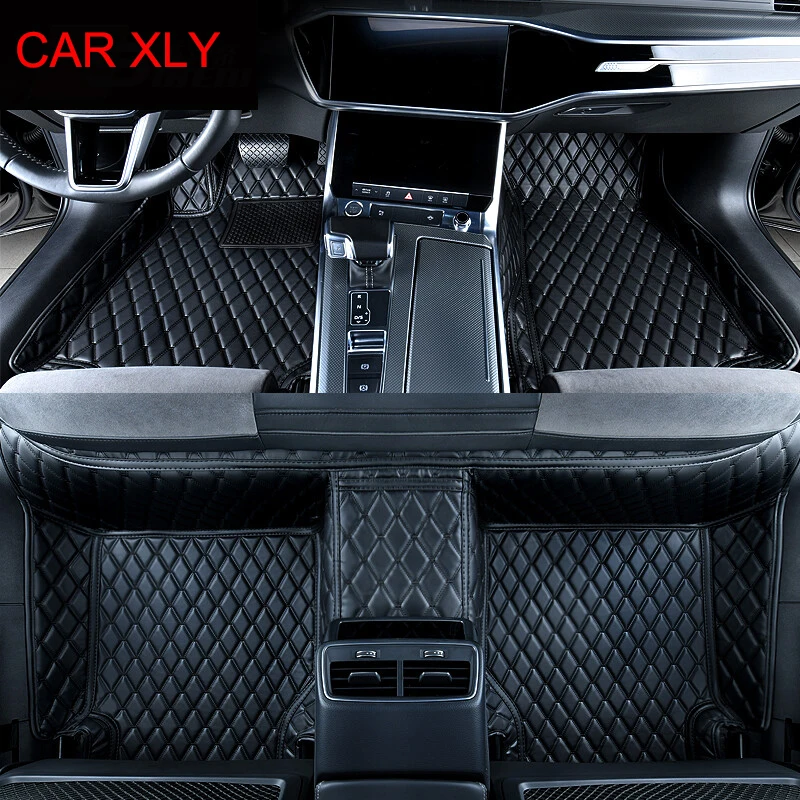 

Customized Car Floor Mats for Audi Q7 2020-2023 7 Seat Car Accessories Interior Details