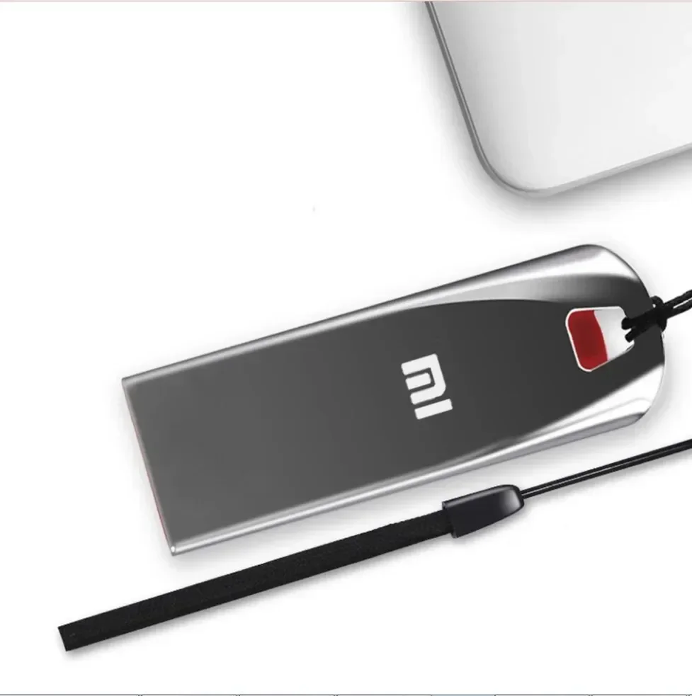 Xiaomi-Metal USB 3.0 Flash Drives, Pendrive de Alta Velocidade, 512GB USB Drive, Disco de Memória SSD Portátil, Adaptador Tipo C, 2TB, 1TB