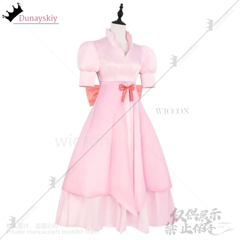 Anime Charlotte Pudding Cosplay Różowa Sukienka Księżniczki Damska Y2K Jirai Kei Dziewczęca Lolita Halloween Party Podwójny Kucyk Role-playing