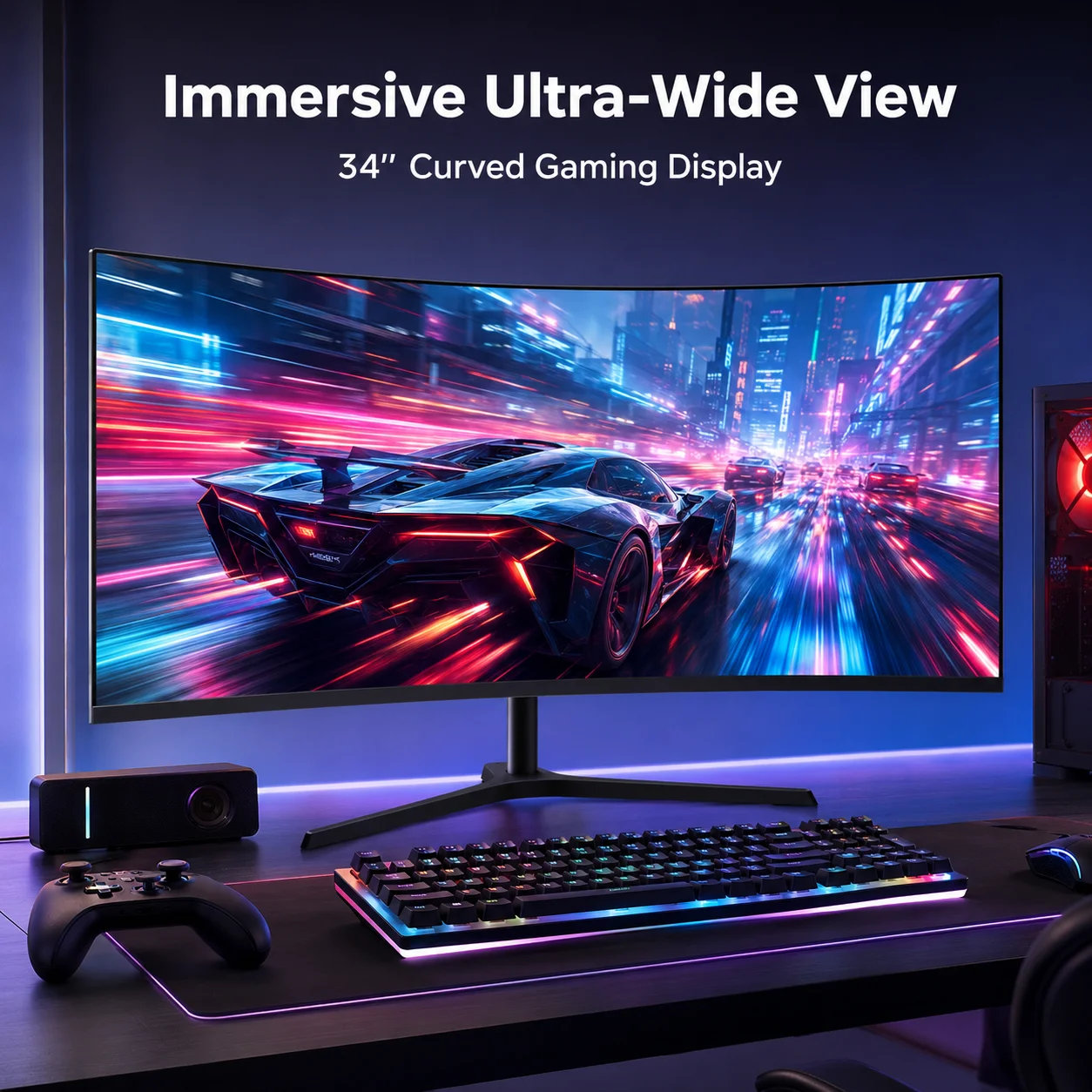 Monitor Curvo para Juegos de 2 - Monitor 144Hz 27Inch reseña y precio