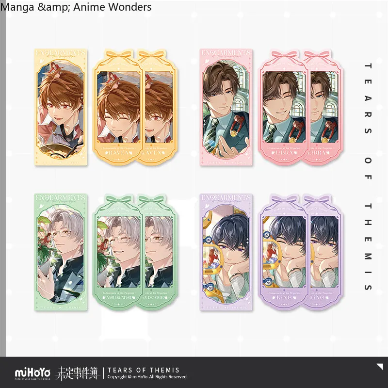 

Official MiHoYo Tears of Themis Vilhelm Richard Albert De Haspran Commemorate Card Collection Anime Cosplay Xmas Gifts Game