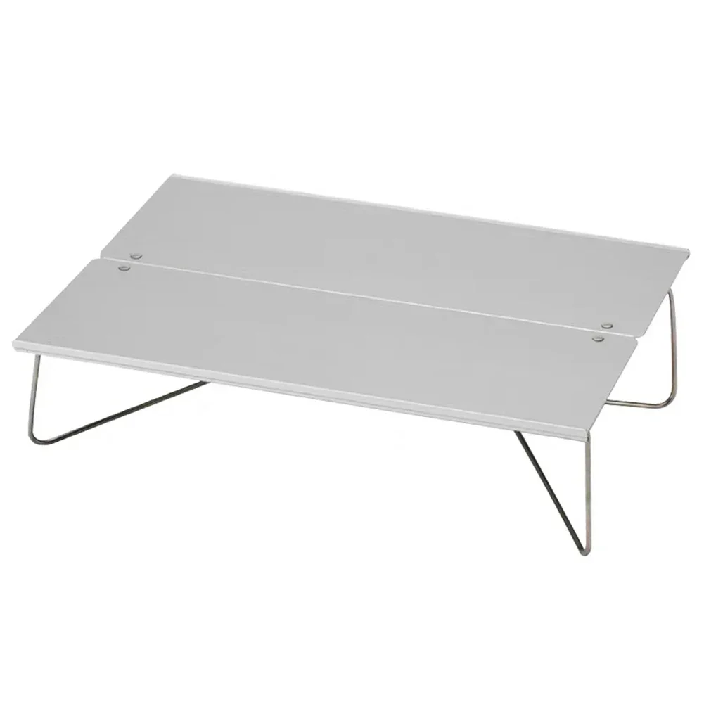 

Table Camping Table Foldable Table Silver 1pc Aluminum Alloy Easy To Carry Foldable Design Light Weight Outdoor Camping