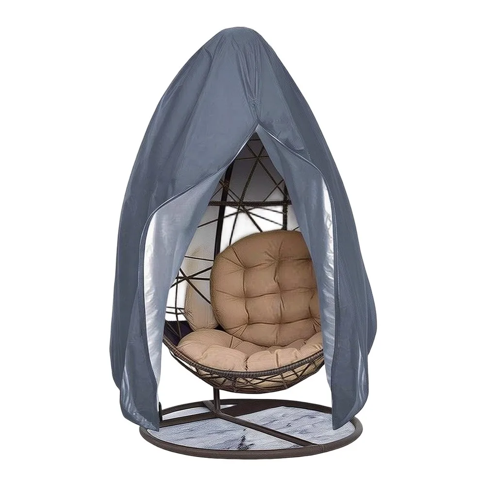 Dustproof Swing Chair Cover Outdoor Fitness Equipment Egg Chair Cover Hanging Chair Cover Dustproof Cover Easy Installation