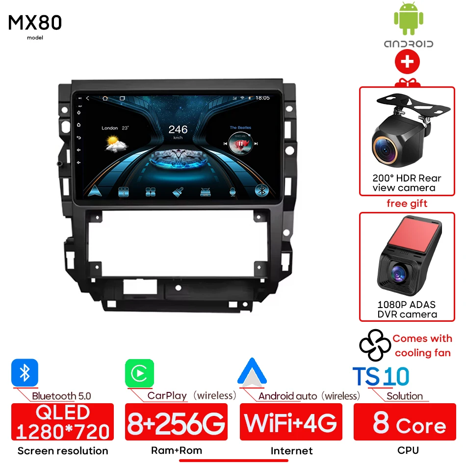 Voor Volkswagen VW Golf 4 Jetta MK4 2002-2008 Android Auto Multimedia Speler Autoradio Stereo Draadloze CarPlay Auto wifi Geen 2din