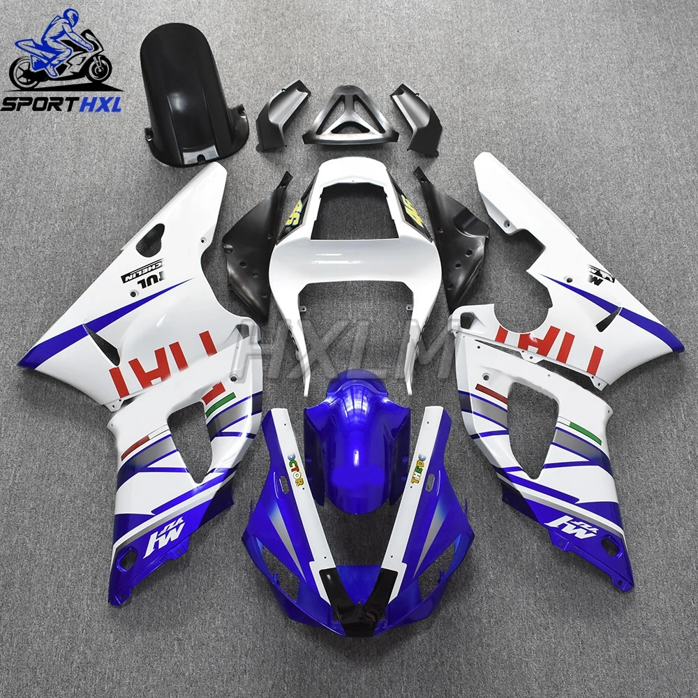 

Injection Mold New ABS Plastic Fairings Kit Fit For YAMAHA YZF-R1 2000 2001 R1 Bodywork Set 00 01 Accessories