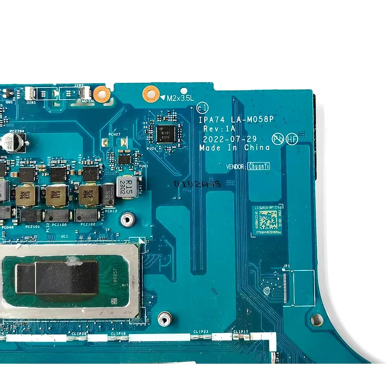 

LA-M058P For HP 17-CR laptop Motherboard with I7-1260P CPU N13552-501 N13552-601 N13552-001 DDR4 100% Tested ok