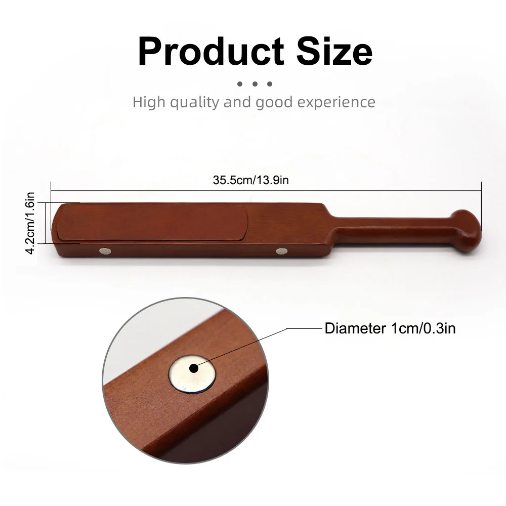 Dent Repair Tool Comfortable PDR Tool Paintless HammerBody Car Magnetic Hand Grip Dent Removal 1pc Wood Adsorption Hammer