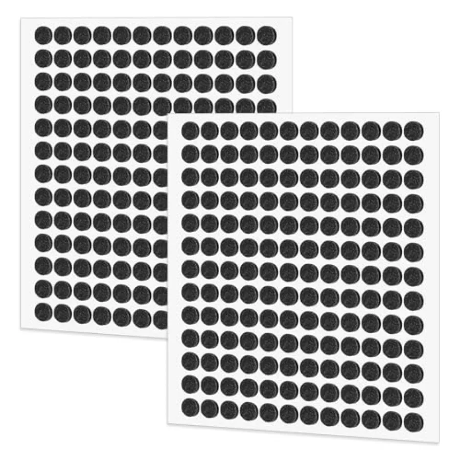 312Pcs Small Felt Pads for Coasters Bottom Dots 3/8