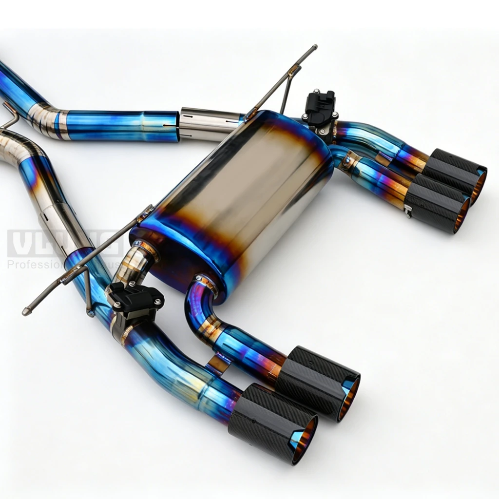 

Titanium cat back exhaust valve for BMW M3 M4 F80 F82 F83 3.0T 2014-2019 titanium alloy original valve exhaust