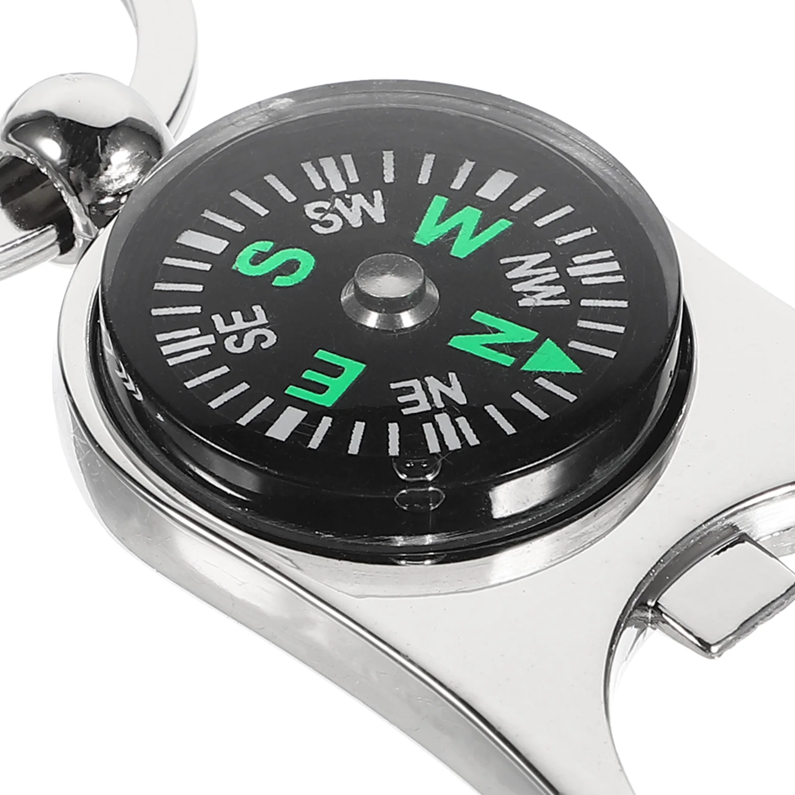 

3pcs Compass Holder Creative Keychain Pendant Alloy Bag Decoration Key Pendant Car Keyring Key Hanging Gift For Keys Wallet