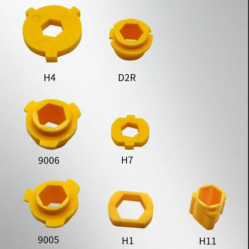

Универсальный 7-матричный штамповочный комплект для позиционирования объектива Q5 Hella H7 D2R H1 H11 9005 9006, аксессуар