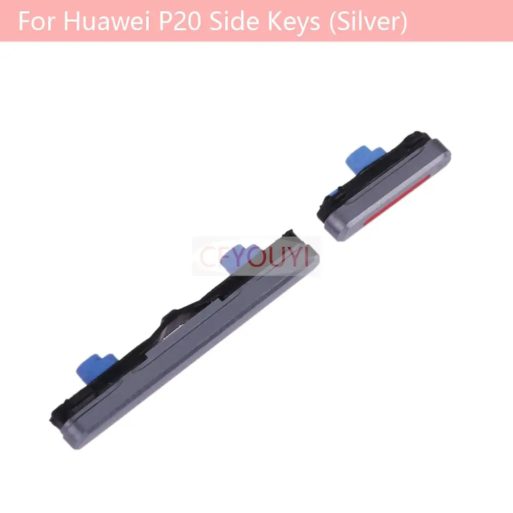 1 set For Huawei Asecnd P20 Power Button ON OFF Volume Up Down Side Button Key