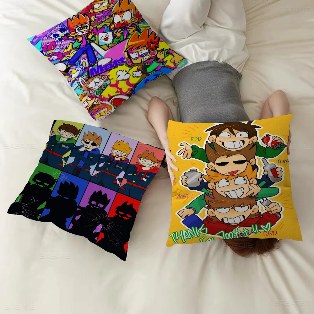 E-Eddsworld Pillow Cover For Bedroom Room And Living Room Sofa Decorative Cushion Cover