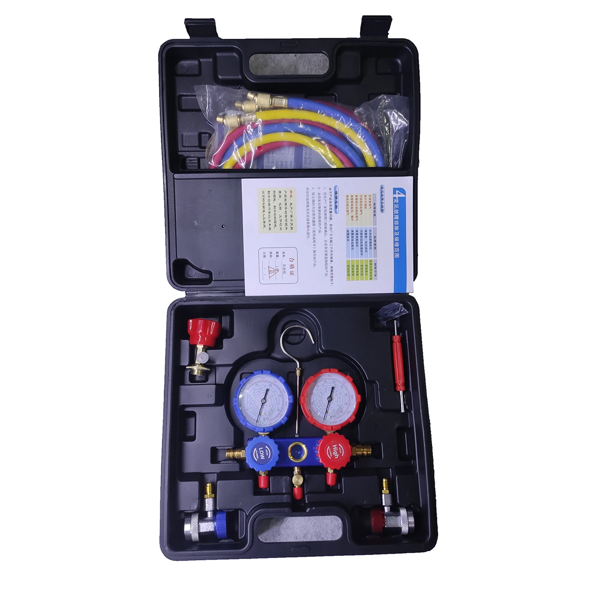 

NEW Air Conditioning Refrigerants Diagnostic Current Divider Meter Manifold Gauges Fluorine Manifold Table Gauge Tester Tools