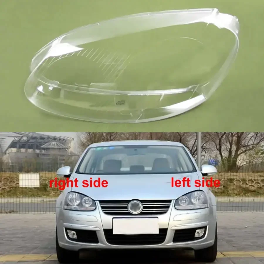 

For Volkswagen VW Golf 5 2006-2011 Transparent Lamphsade Lens Headlamp Cover Headlight Shell Auto Replacement Parts