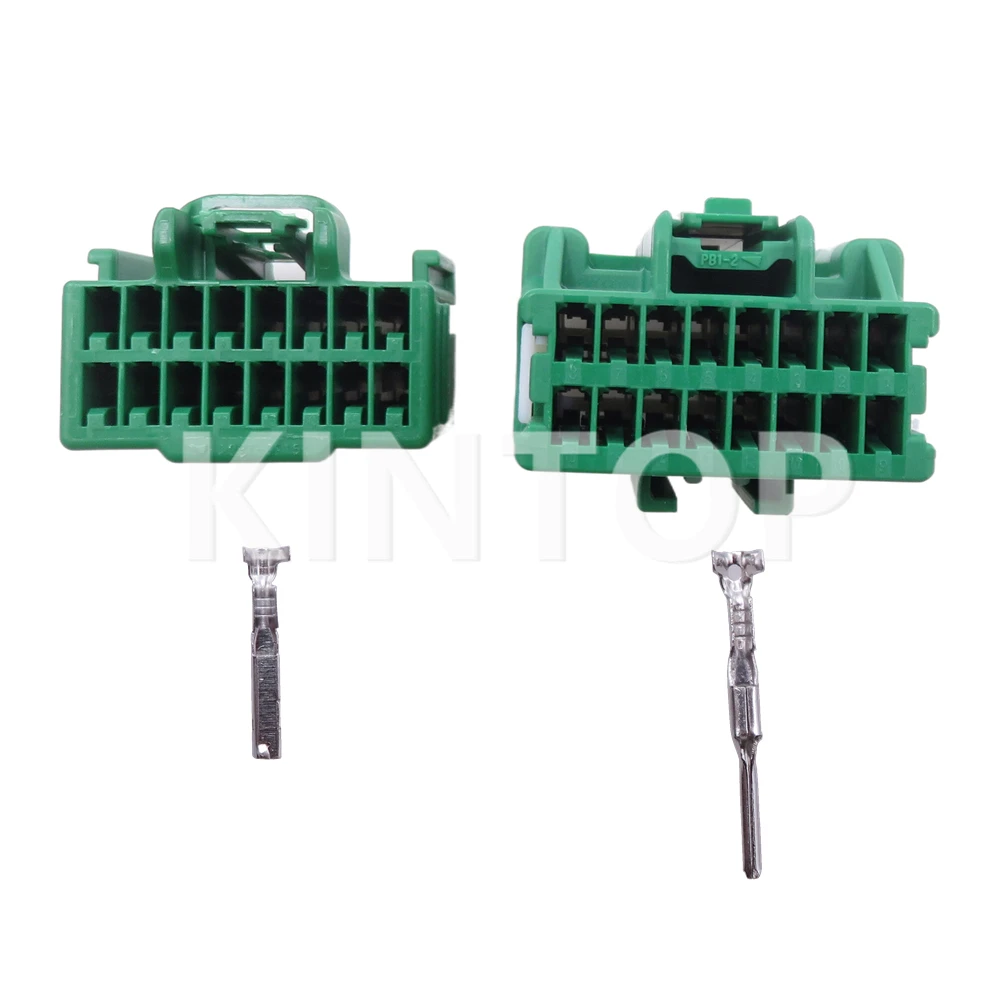 1 Set 16 Pins 7282-6453-60 7283-6453-60 Auto Wire Cable Connector Met Draden auto Mannelijke Plug Vrouwelijke Sockets