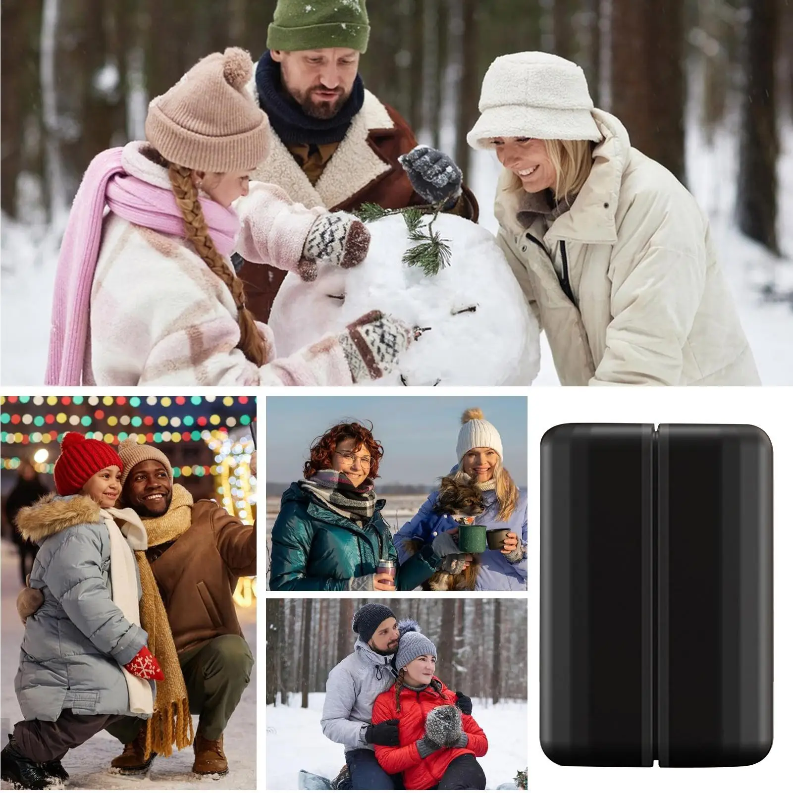 

Грелки для рук с подогревом, магнитная электрическая грелка для рук, обогреватель для кемпинга, снаряжения, охоты, улицы, холодной погоды, пешего туризма, гольфа, в помещении