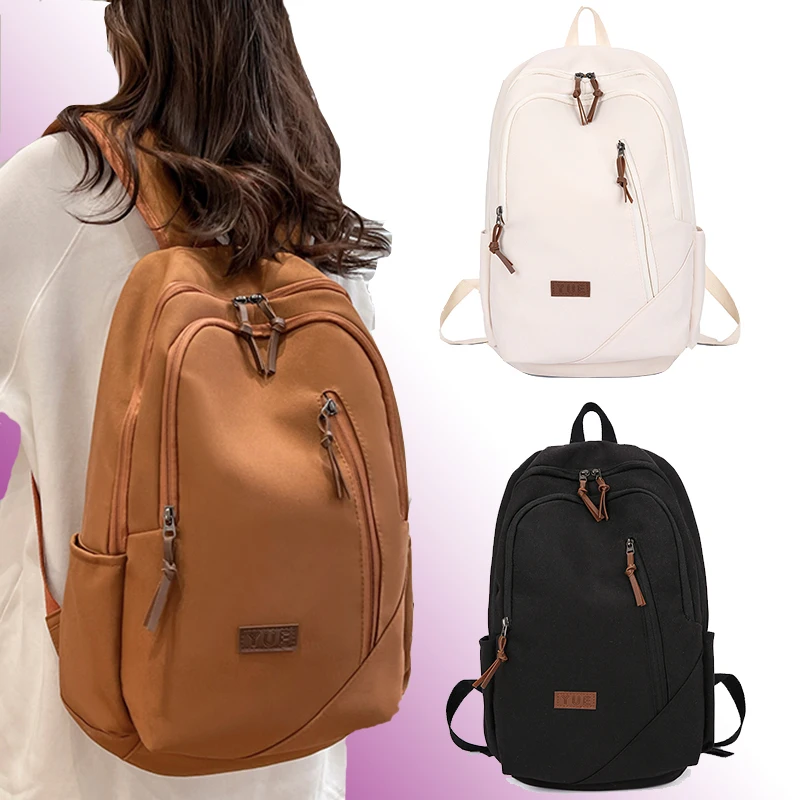 حقيبة ظهر متعددة الجيوب ذات سعة كبيرة، مناسبة للاجتماعات والسفر والاستخدام اليومي، عصرية ومتعددة الاستخدامات وخفيفة الوزن #1