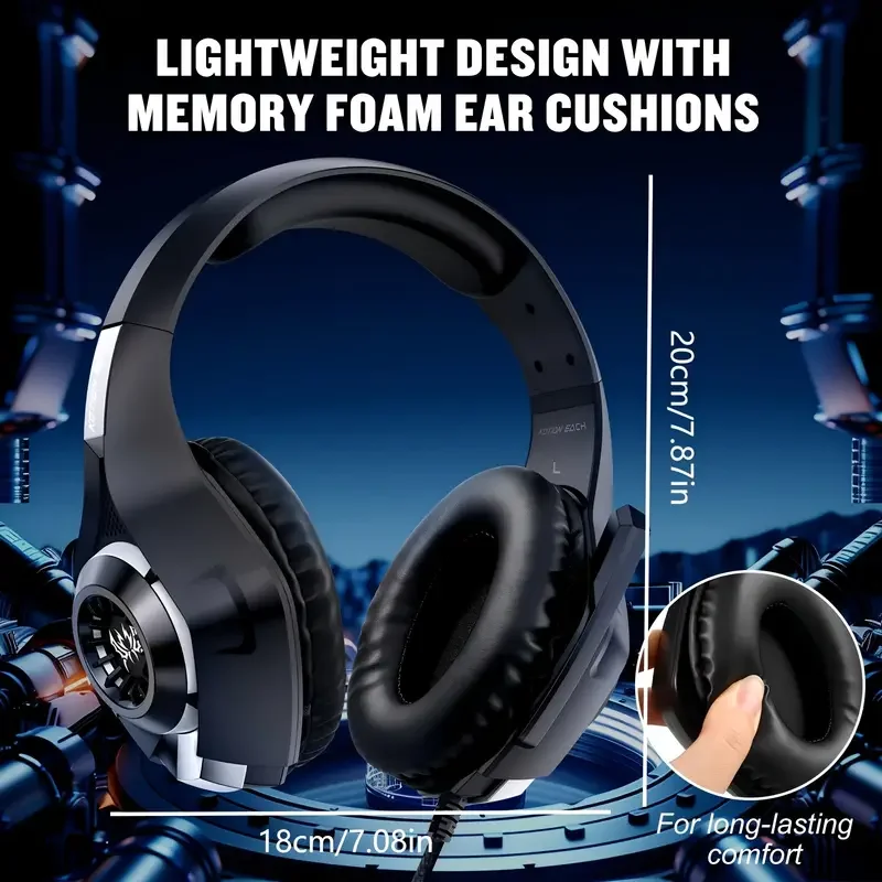 Casque de jeu pour PC, PS4, PS - Gaming Headset Rgb avis et prix