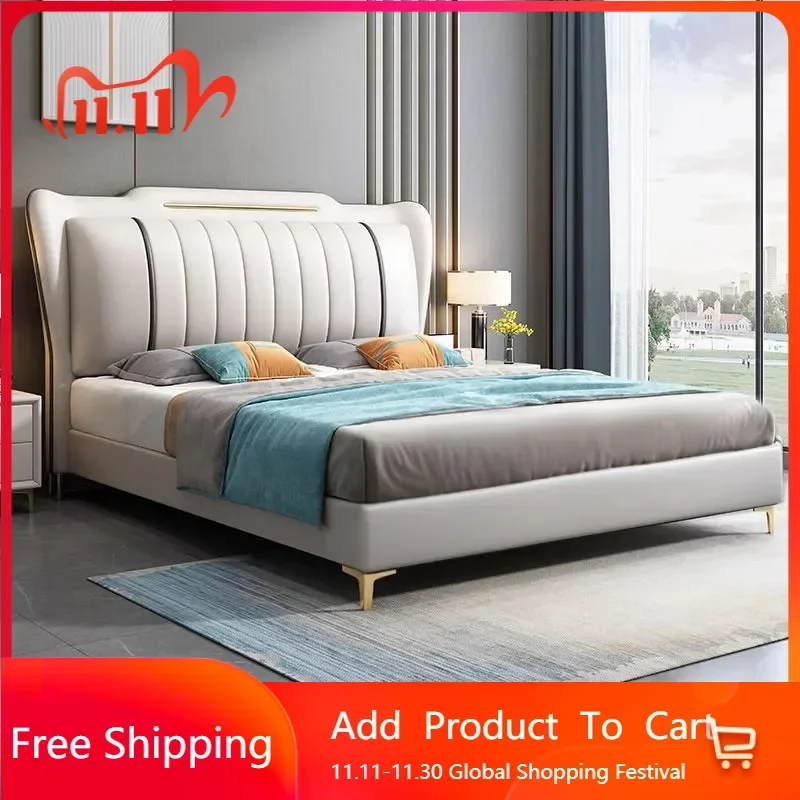 

Bedroom luxury Beds King Size Platform Frame With Storage Beds Divano modern Letto Matrimoniale Salvaspazio Home Decoration