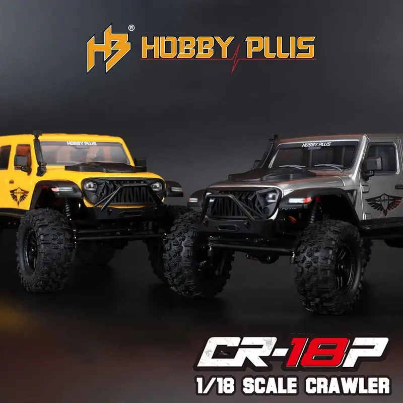 

HOBBY PLUS HB 1:18 KRATOS 4CH RC Remote Control Vehicle High-Performance External Rotor Electric Climbing Car Off-Road Vehicle