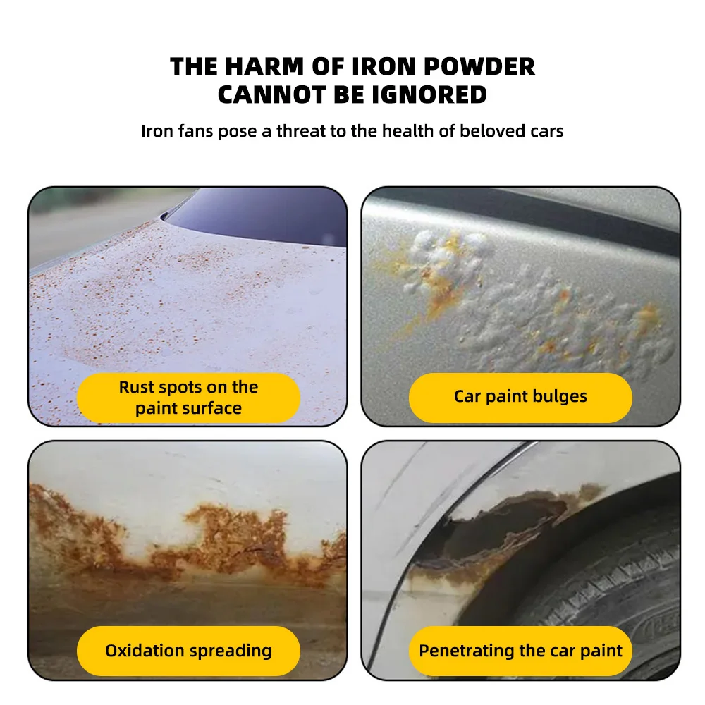 500ml Car Rust Remover Agent Wheel Rim Iron Powder Cleaning Metal Surfaces Repair Protection Derusting Spray for Lincoln Audi DS