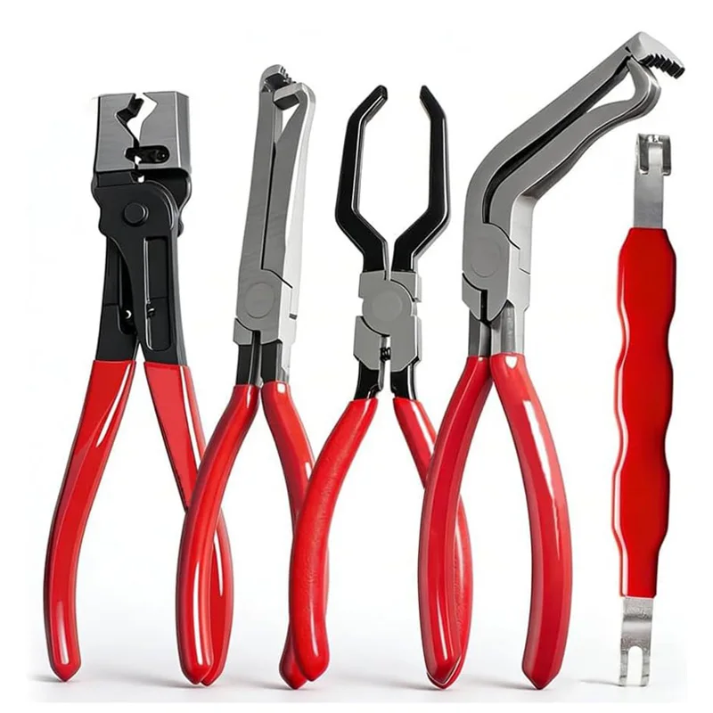 Electrical Disconnect Pliers Automotive Connector Separator Tool Hose Clamp Pliers For Car Wire Harness Sensor Plug Repair Kit