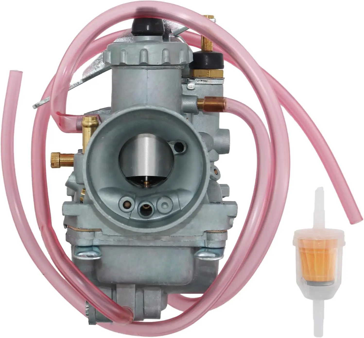 

13200-03410 80cc 2-Stroke Carburetor Kit for Suzuki JR80 2001 2002 2003 2004 Dirt Pit Bike Motor Engine Carb with Fuel Filter