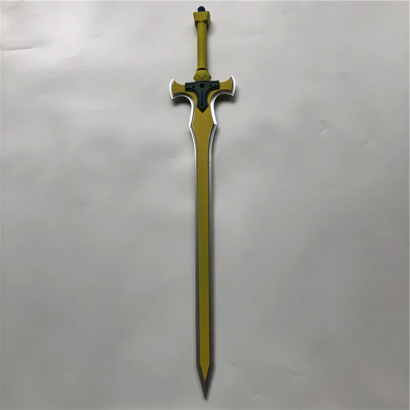 109cm Sword Art Online Weapon Cosplay SAO gold Sword 1:1 Anime Ninja Knife PU Weapon Prop