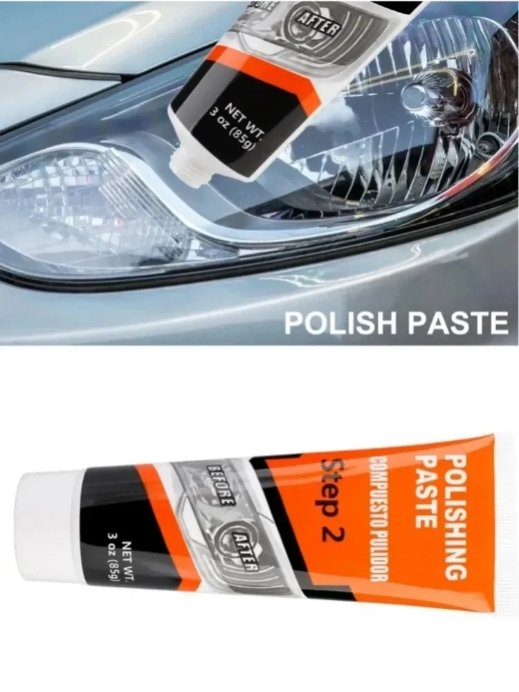 Auto Headlight Polishing Repair Kit Renovation Cleaning Brightening Beauty Paste Headlight Restoration Kits Auto Accessoires