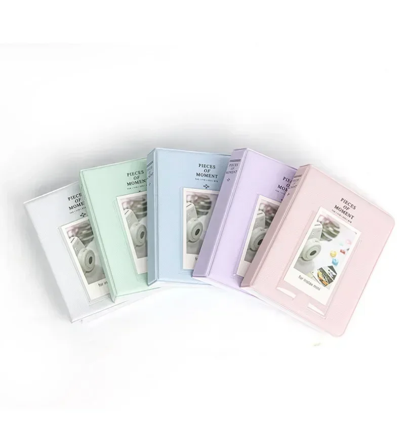 1PC 64 Pockets Photo Album 3Inch Pictures Storage Case Stamps Tickets Cards For Fujifilm Instax Mini 12/11/9